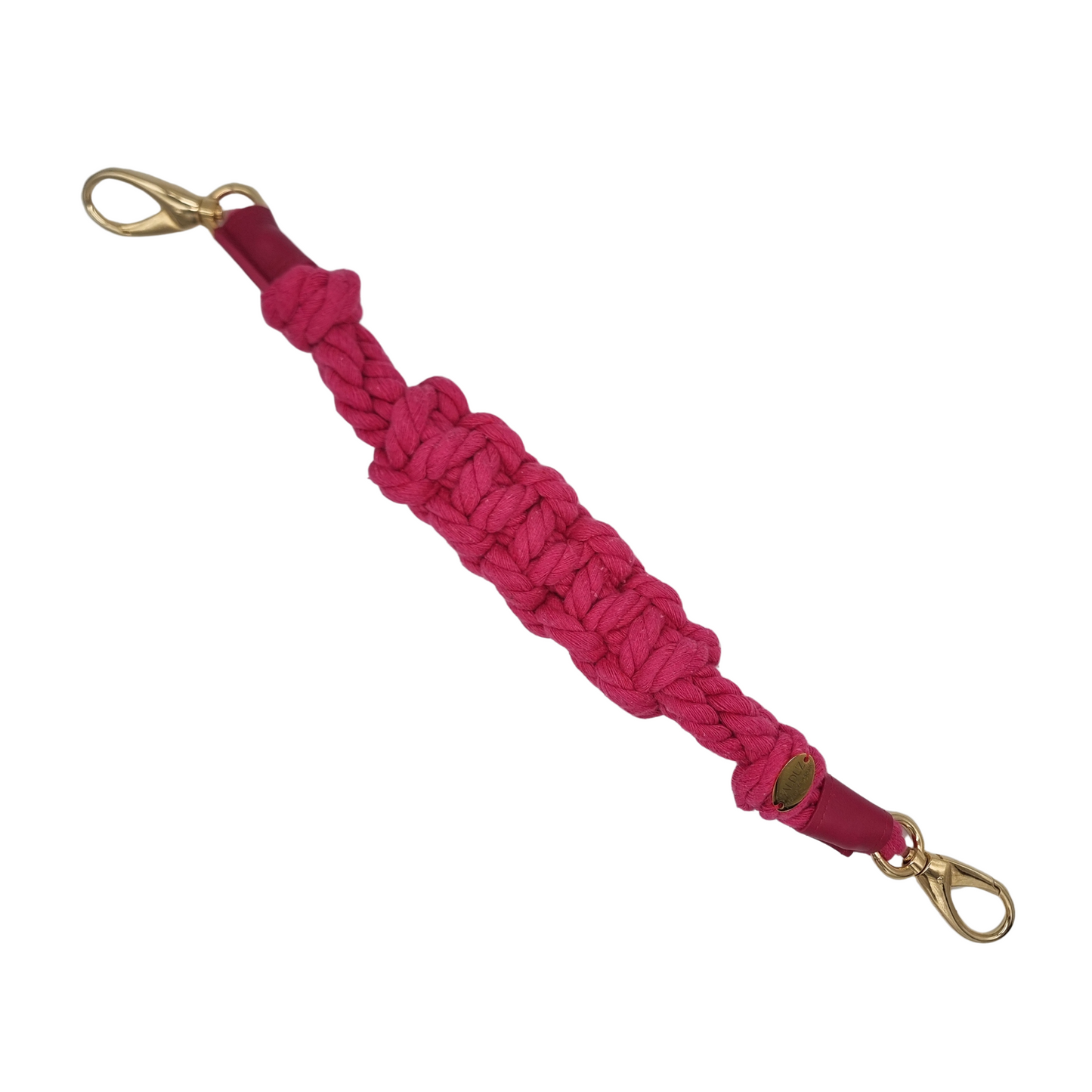 Asa macramé Fuchsia