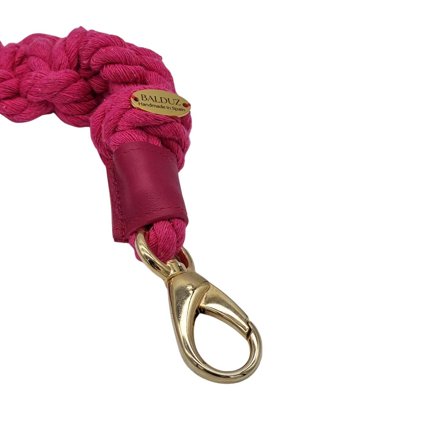 Asa macramé Fuchsia