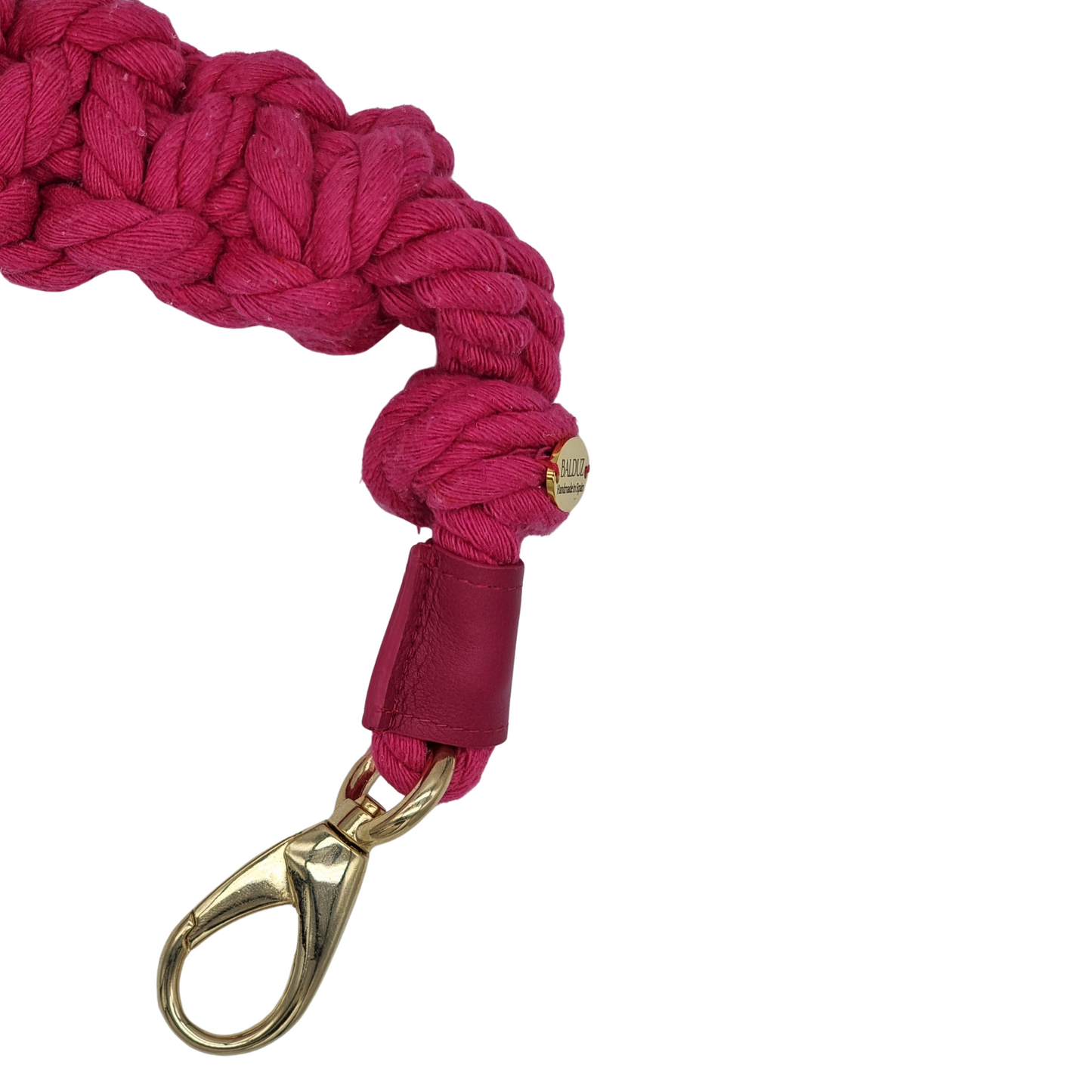 Asa macramé Fuchsia
